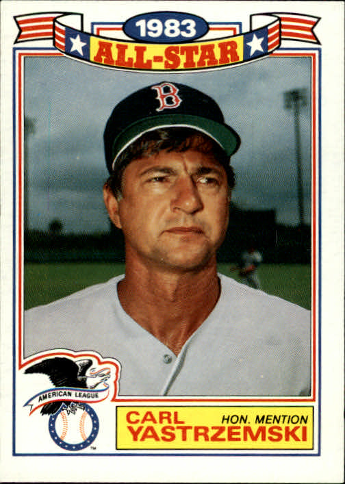 1984 Topps All-Star Glossy Carl Yastrzemski