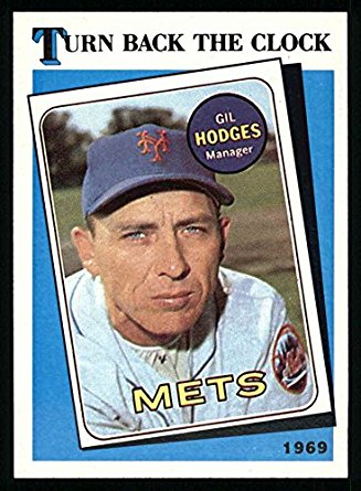 1989 Topps Gil Hodges Turn Back the Clock