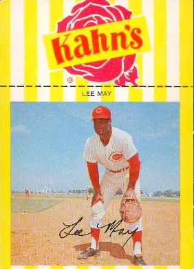 1967 Kahn's Lee May