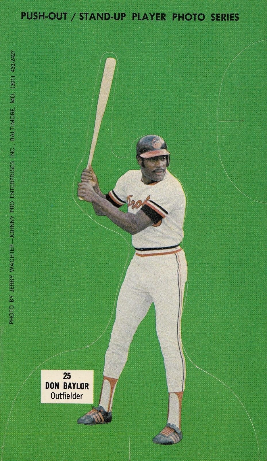 1973 Johnny Pro Orioles Don Baylor
