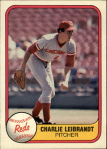 1981 Fleer Charlie Leibrandt