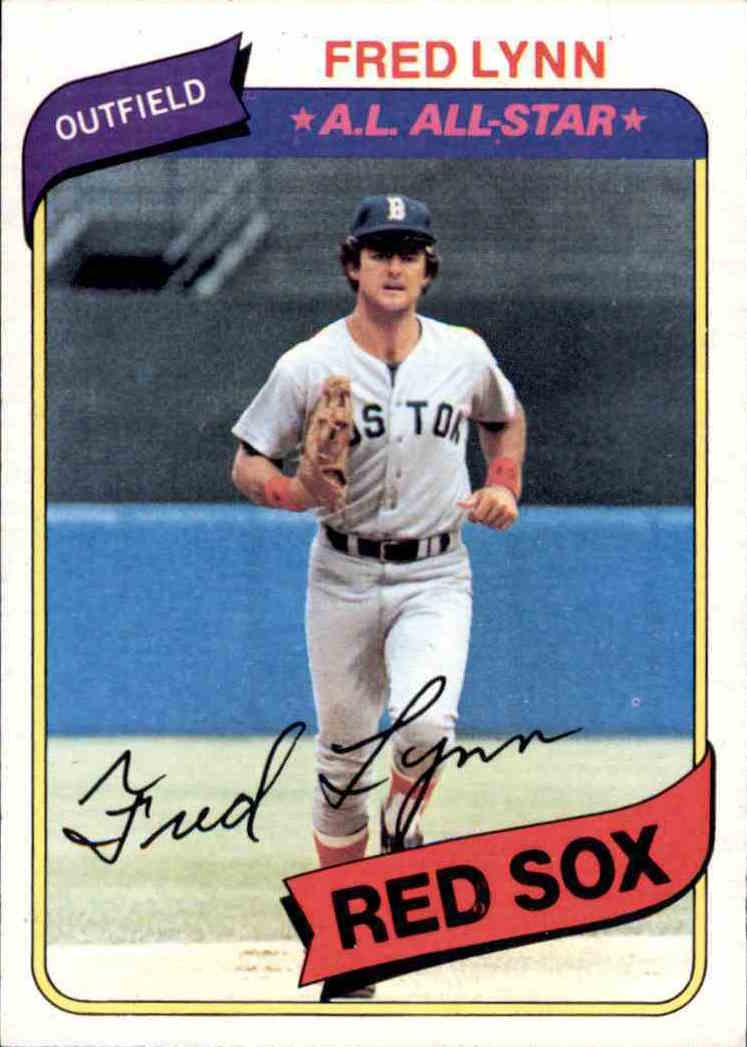 1980 Topps Fred Lynn