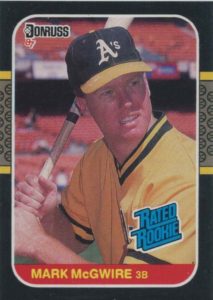 1987 Donruss Mark McGwire