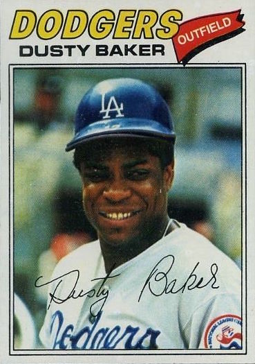 1977 Topps Dusty Baker