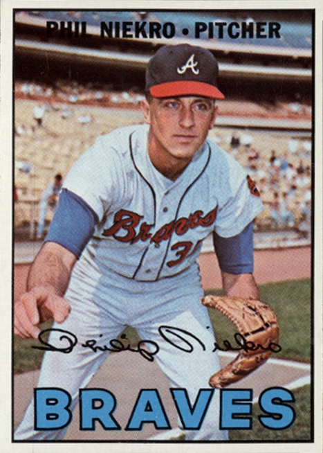 1967 Topps Phil Niekro