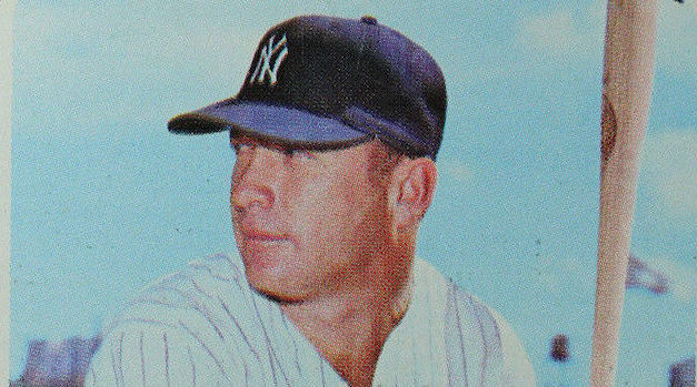 1968 Topps Mickey Mantle Baseball Card: Sylin’ in Burlap