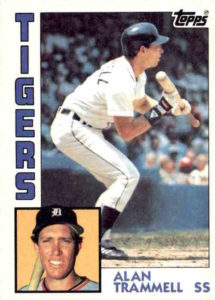 1984 topps alan trammell