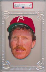 1989 Topps Heads Up Test Issue Mike Schmidt