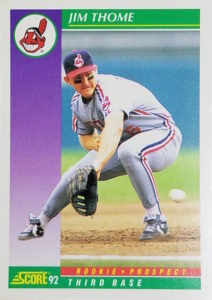 1992 score jim thome