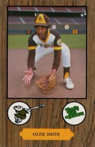 1978 Family Fun Centers San Diego Padres Ozzie Smith