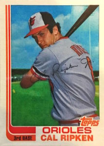 1982 topps traded cal ripken