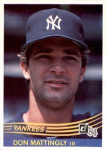 1984 donruss don mattingly