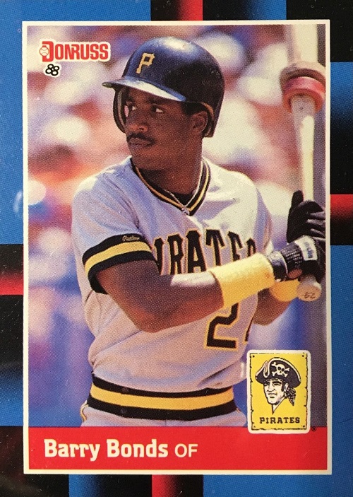 1988 Donruss barry bonds