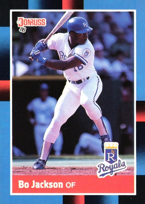 1988 Donruss bo jackson