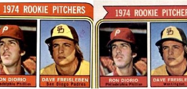 How Ron Diorio Landed on TWO 1974 Topps Rookie Cards