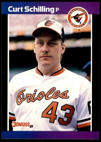 1989 Donruss Curt Schilling