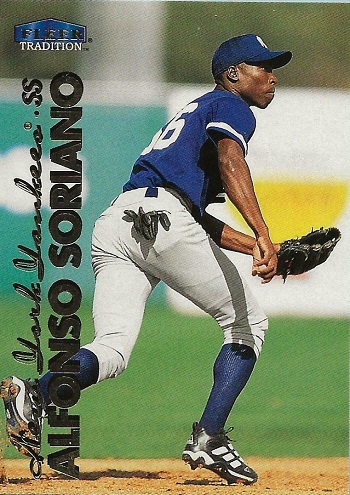 1998 Fleer Tradition Update Alfonso Soriano