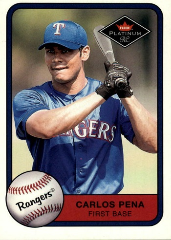 2001 Fleer Platinum Carlos Pena