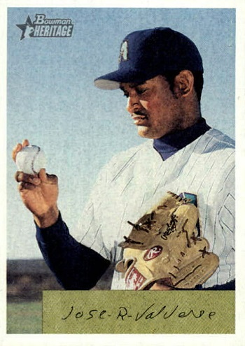 2002 Bowman Heritage Jose Valverde
