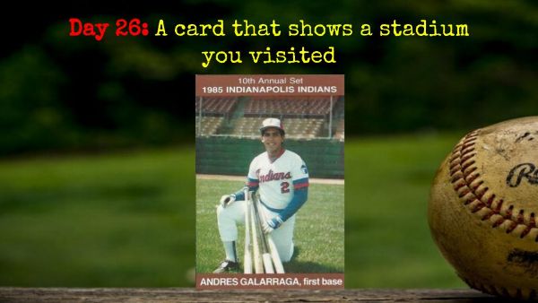 1985 Indianapolis Indians Andres Galarraga
