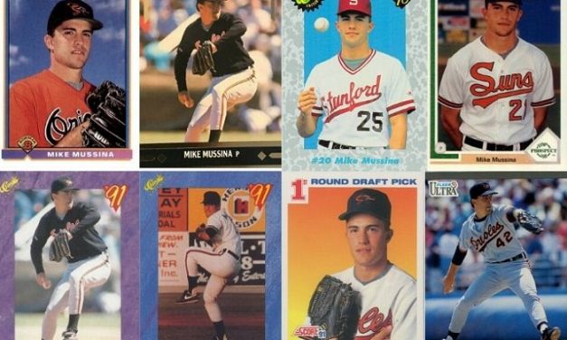 The Many Uniforms of Mike Mussina Rookie Cards