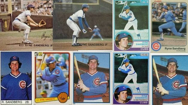 The Starting 9 of Ryne Sandberg Rookie Cards