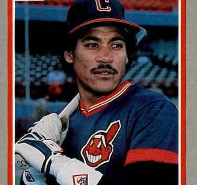 1985 Fleer Carmelo Castillo Was Dancing on the Ceiling