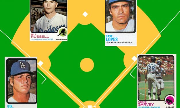 Frankensteining History with 1973 Topps and the Dodgers Infield