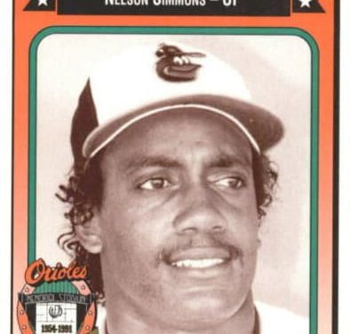 1991 Orioles Crown Nelson Simmons – Proof He Was There