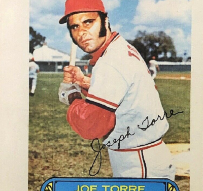 1973 Topps Pin-Ups Joe Torre Looks Familiar
