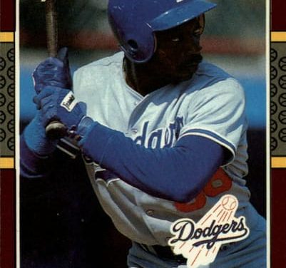 1987 Donruss Opening Day Mike Ramsey Captured His Moment