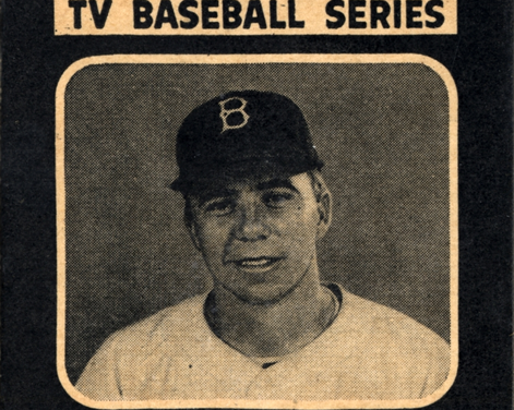1950 Drake’s TV Cards Pee Wee Reese Set the Standard
