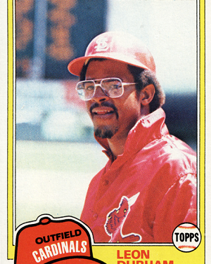 1989 Upper Deck Leon Durham – the Bald Truth
