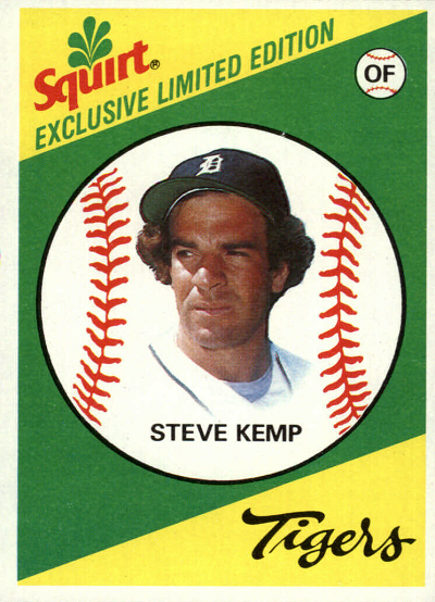 Steve Kemp Baseball