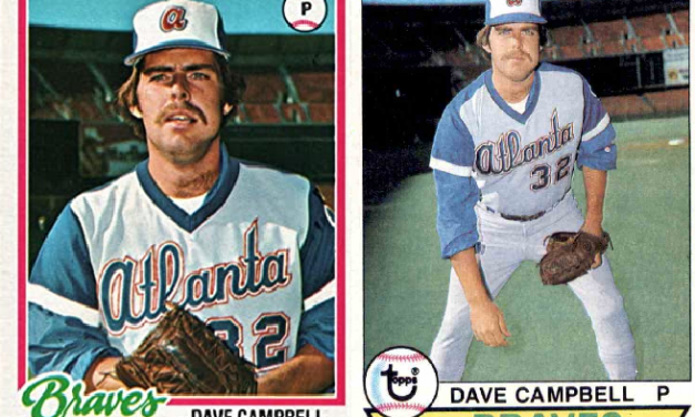 1978 Topps and 1979 Topps Dave Campbell – Not What You’d Imagine