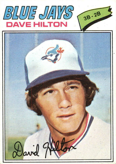 Dave Hilton Baseball Card