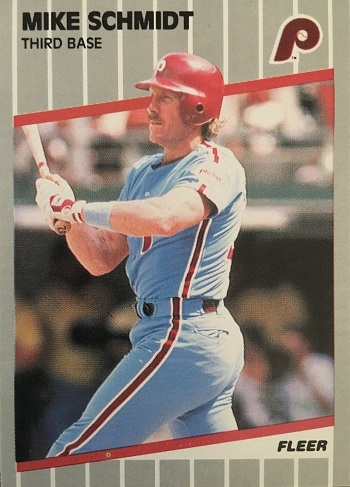 1989 Fleer Mike Schmidt