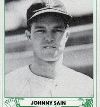 TCMA 1946 Play Ball Reprints Johnny Sain Did the Impossible