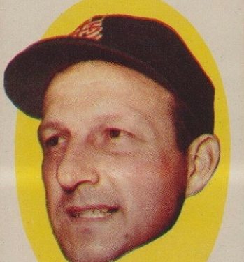 1963 Topps Peel-Off Stan Musial Stuck Its Neck Out … and Lost