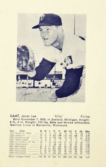 1965 Trade Bloc Jim Kaat