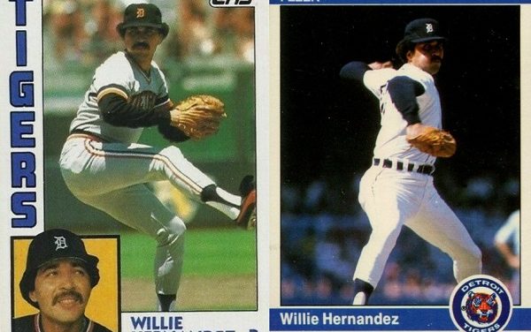 These 1984 Willie Hernandez Baseball Cards Clicked