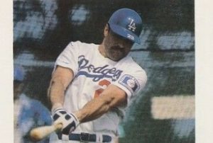 1988 Los Angeles Dodgers Police Kirk Gibson