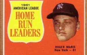 1962 Topps AL Home Run Leaders
