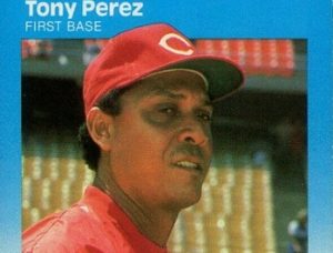 1987 Fleer Tony Perez